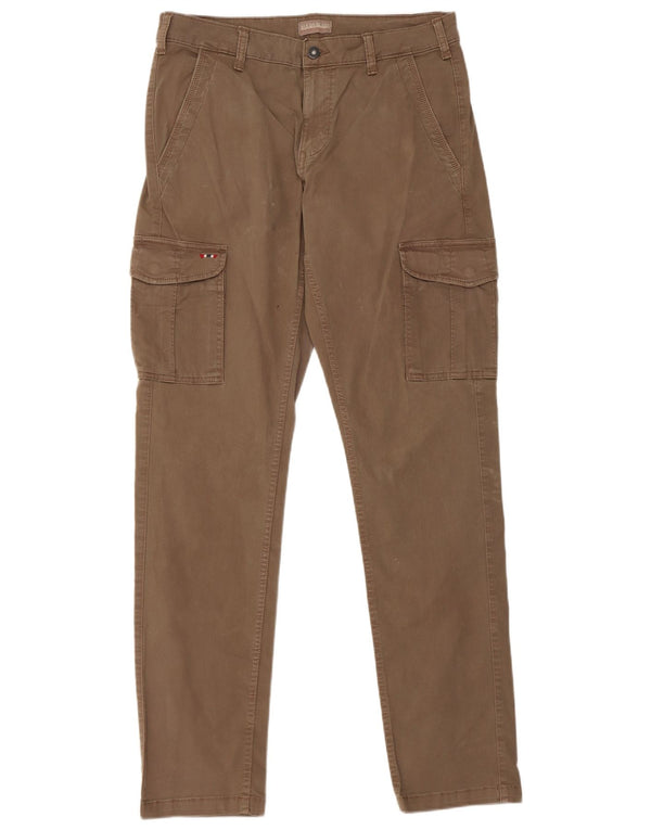 Napapijri Herre Slim Cargo Bukser W32 L34 Brun Bomuld