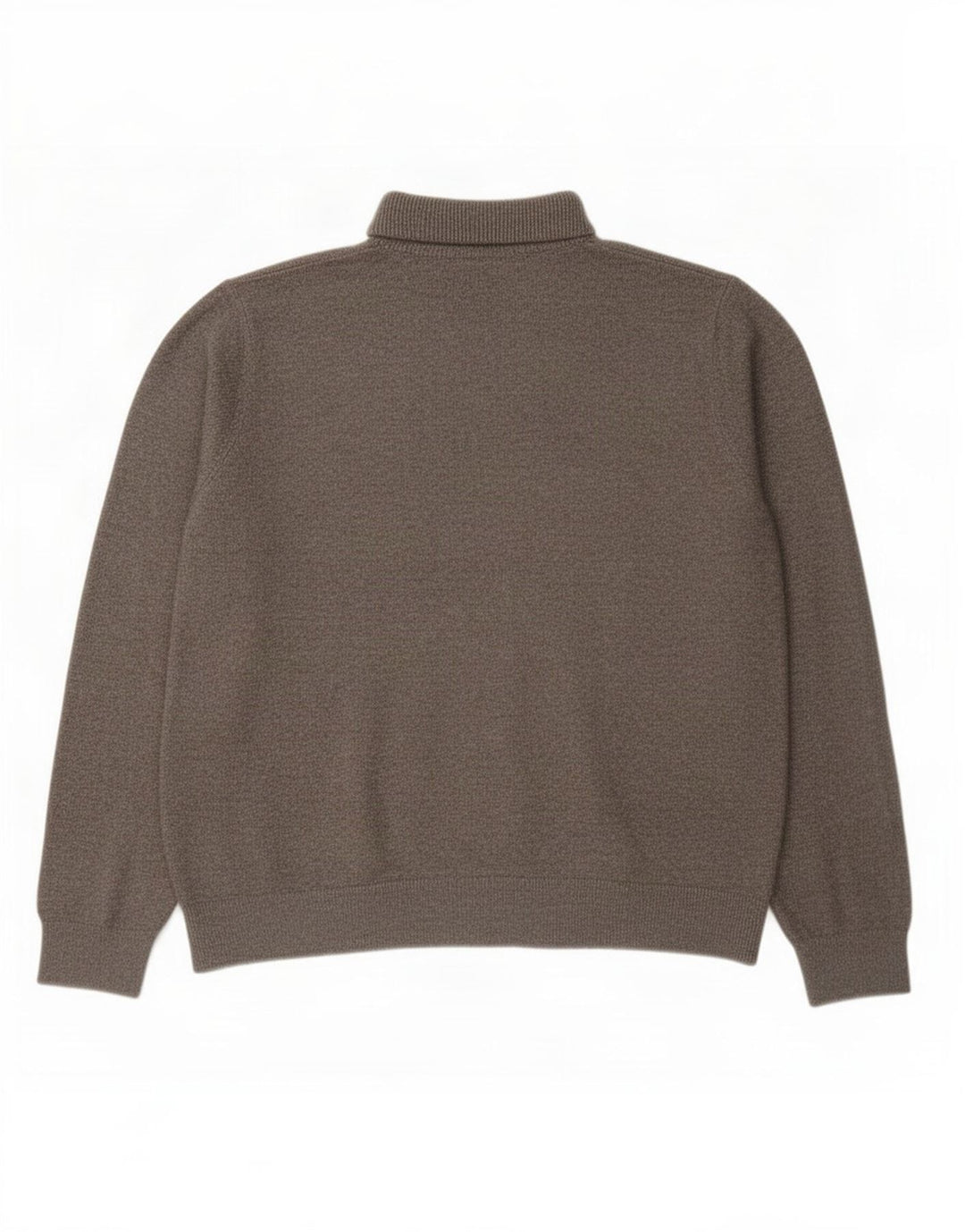 Maglione maglione a collo alto da donna Marks & Spencer UK 14 Poliestere grigio medio