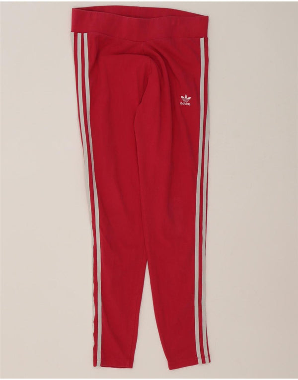 Leggings Adidas da donna UK 14 cotone rosa medio