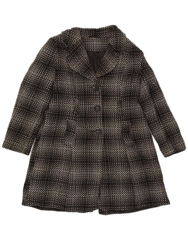 M&Co Γυναικείο Πανωφόρι UK 16 Large Black Check Acrylic