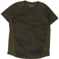 Under Armour Herren T-Shirt Top XL grün gestreift aus Polyester