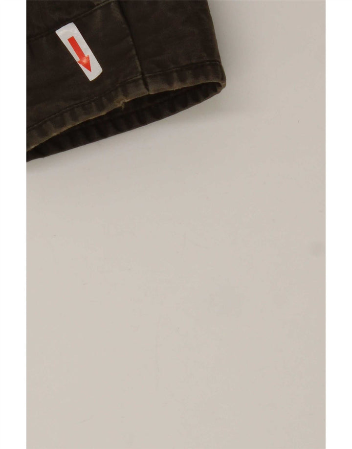 Giacca parka da uomo con cappuccio Superdry UK 40 grande poliestere kaki