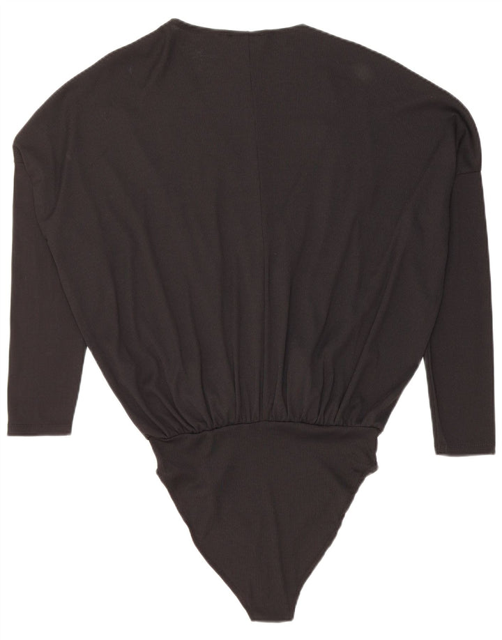 Body damskie Zara Oversize UK 10 Small, czarne, bawełniane