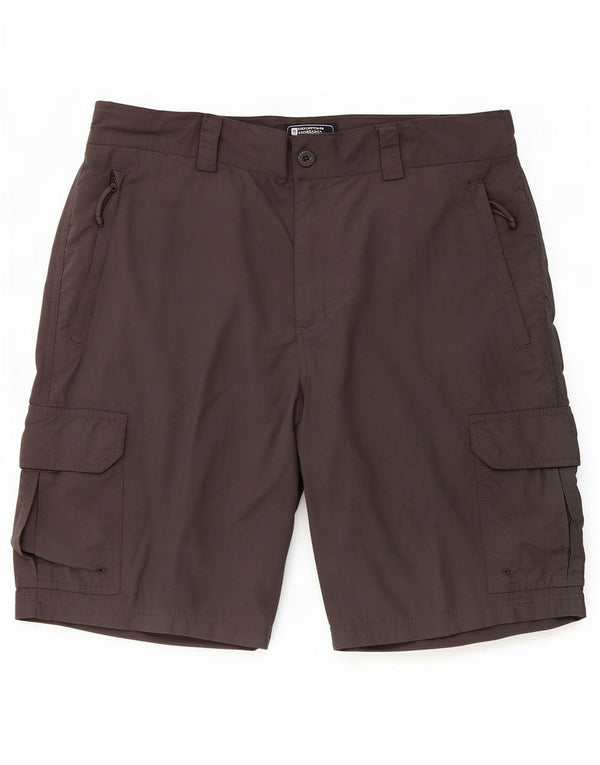 Shorts cargo masculino Mountain Warehouse W36 grande cinza nylon