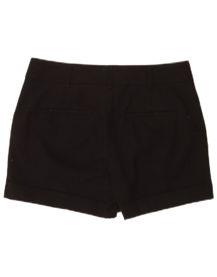 Zara Womens Chino Shorts Medium W28 Black Polyester