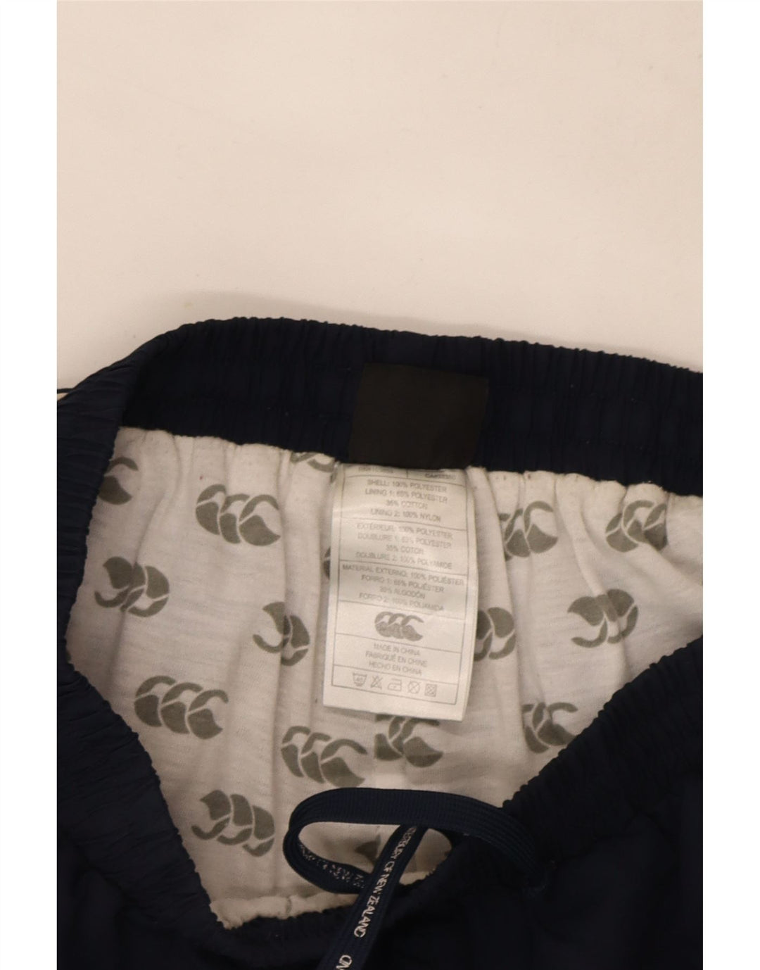 Pantaloni da tuta Canterbury IRFU da uomo medio poliestere blu navy