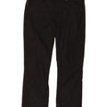 Pantaloni casual dritti da donna Armani W28 L24 neri in poliammide