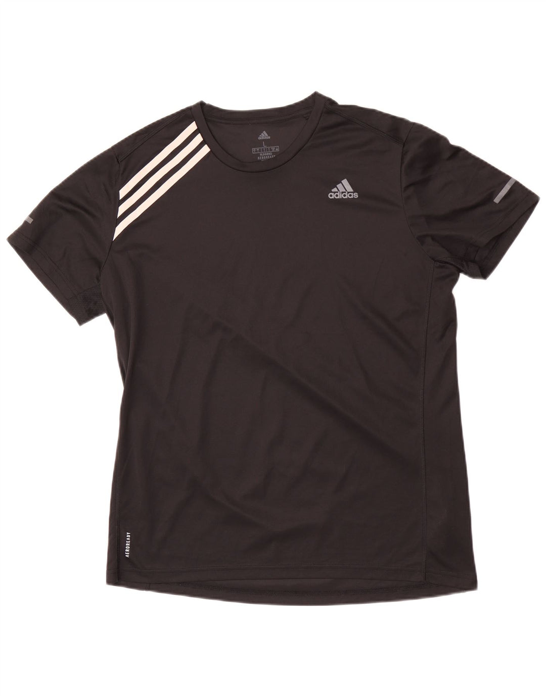 Adidas Herren Aeroready T-Shirt Top Large Schwarz Polyester