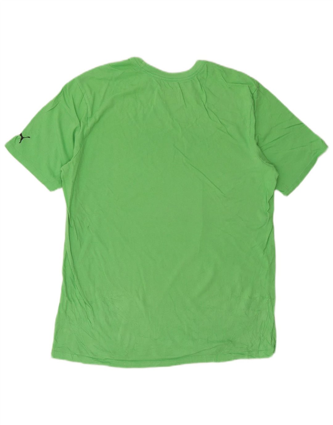 Męski T-shirt Puma z grafiką, średni zielony