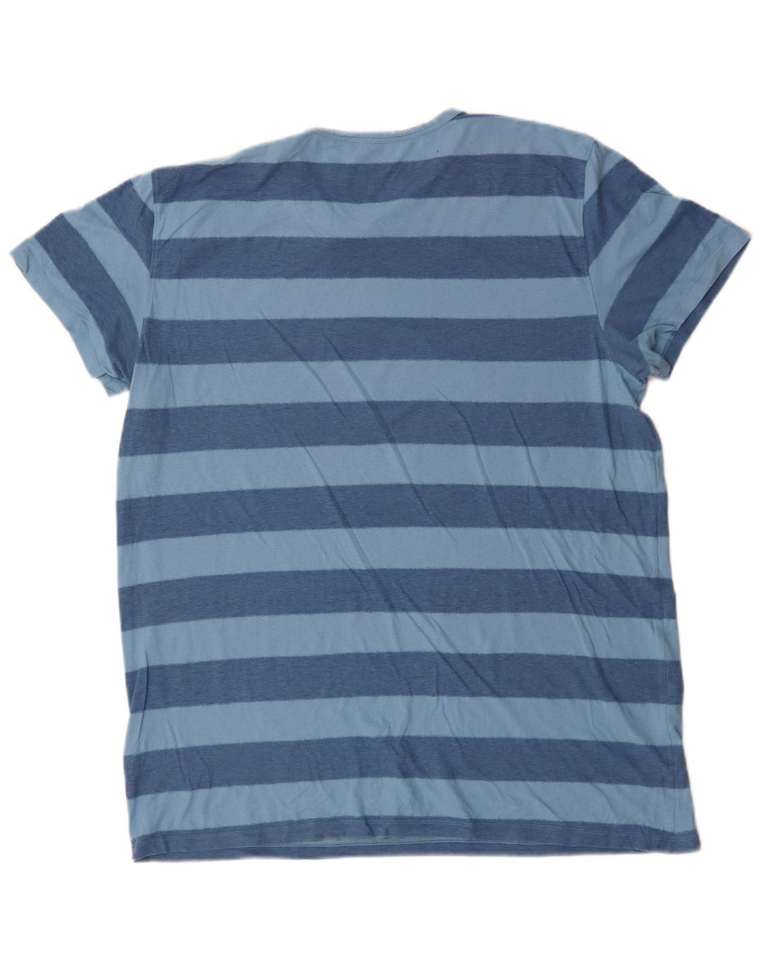 Gap Mens T-Shirt Top XL Blue Striped Cotton