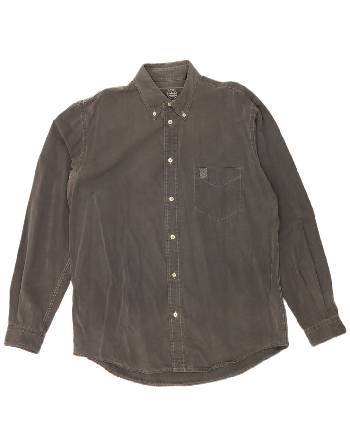 MURPHY & NYE Mens Marine Heritage Shirt XL Grey Cotton