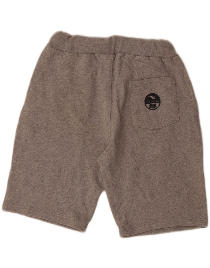 NORTH SAILS Mens Sport Shorts Small  Grey Colourblock Cotton