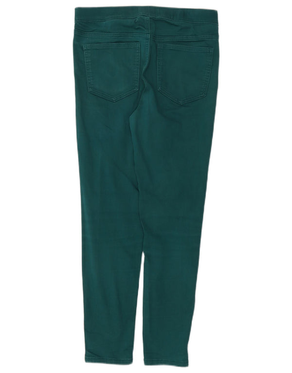 Marks & Spencer Womens Crop Jegging Jeans UK 10 Small W30 L25 Green Cotton