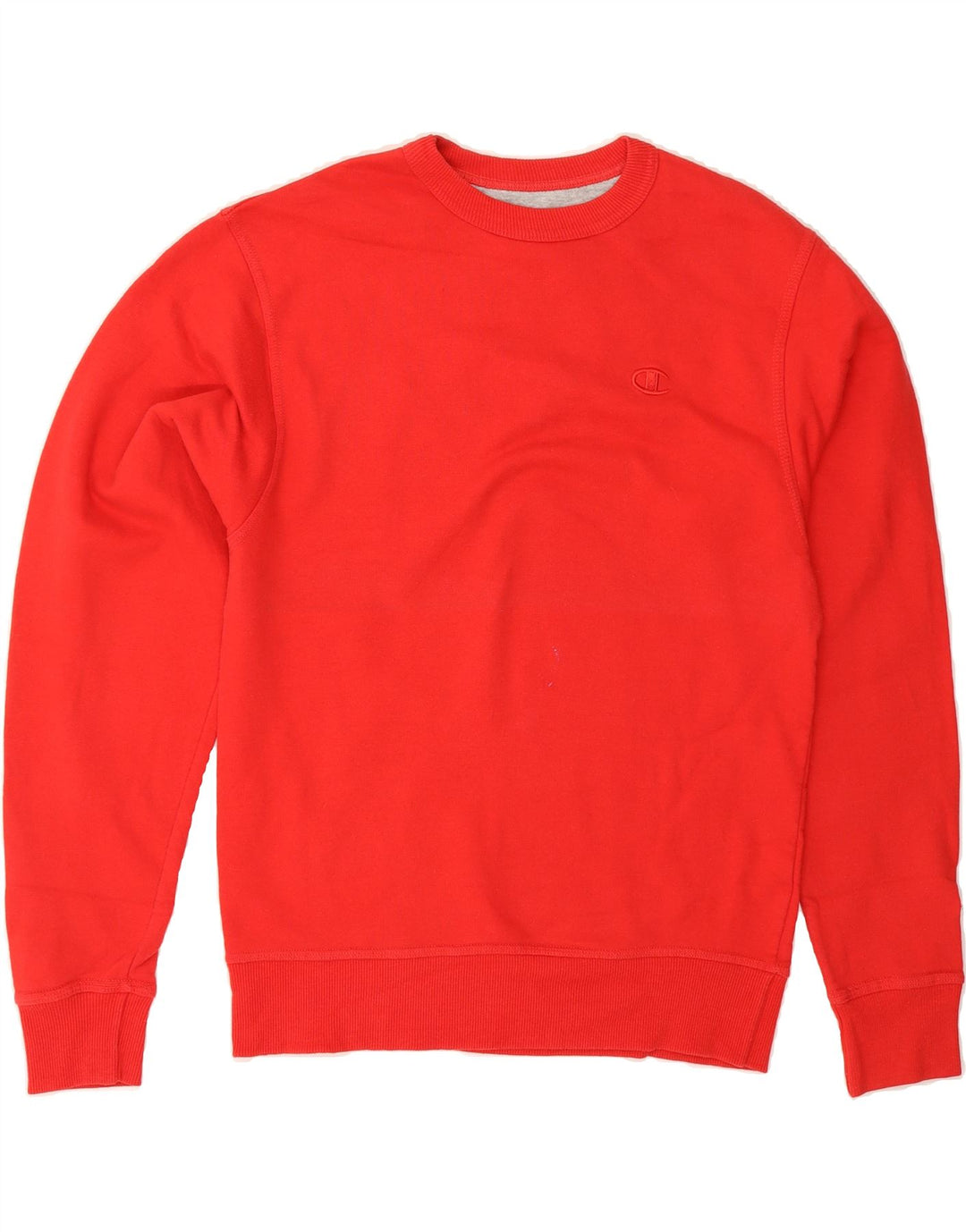 CHAMPION Mens Sweatshirt Jumper Small Red Cotton Vintage Champion and Second-Hand Champion from Messina Hembry 