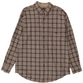 Chaps Chemise Homme XL Marron Carreaux Coton