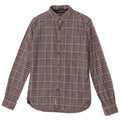 Cămașă de flanel pentru bărbați Superdry, bumbac cu carouri mici, gri