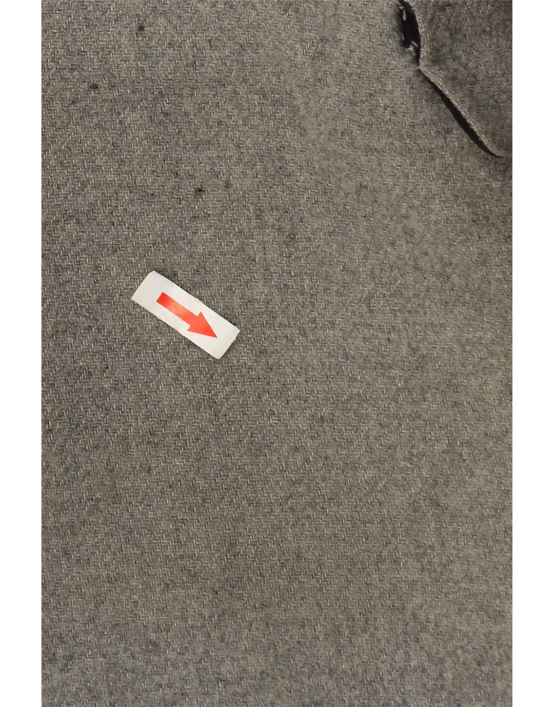Cappotto doppiopetto da donna Zara UK 14 Poliestere grigio medio