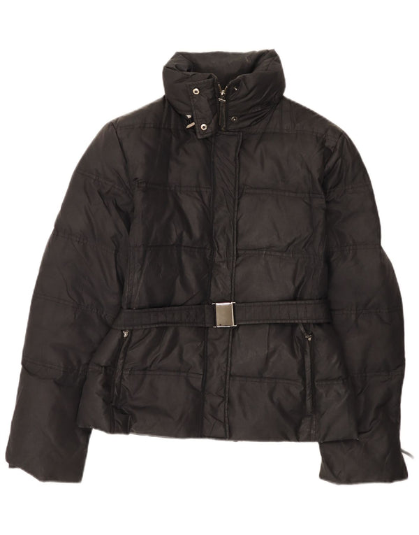 Jachetă căptușită pentru femei Zara UK 14 Large Black