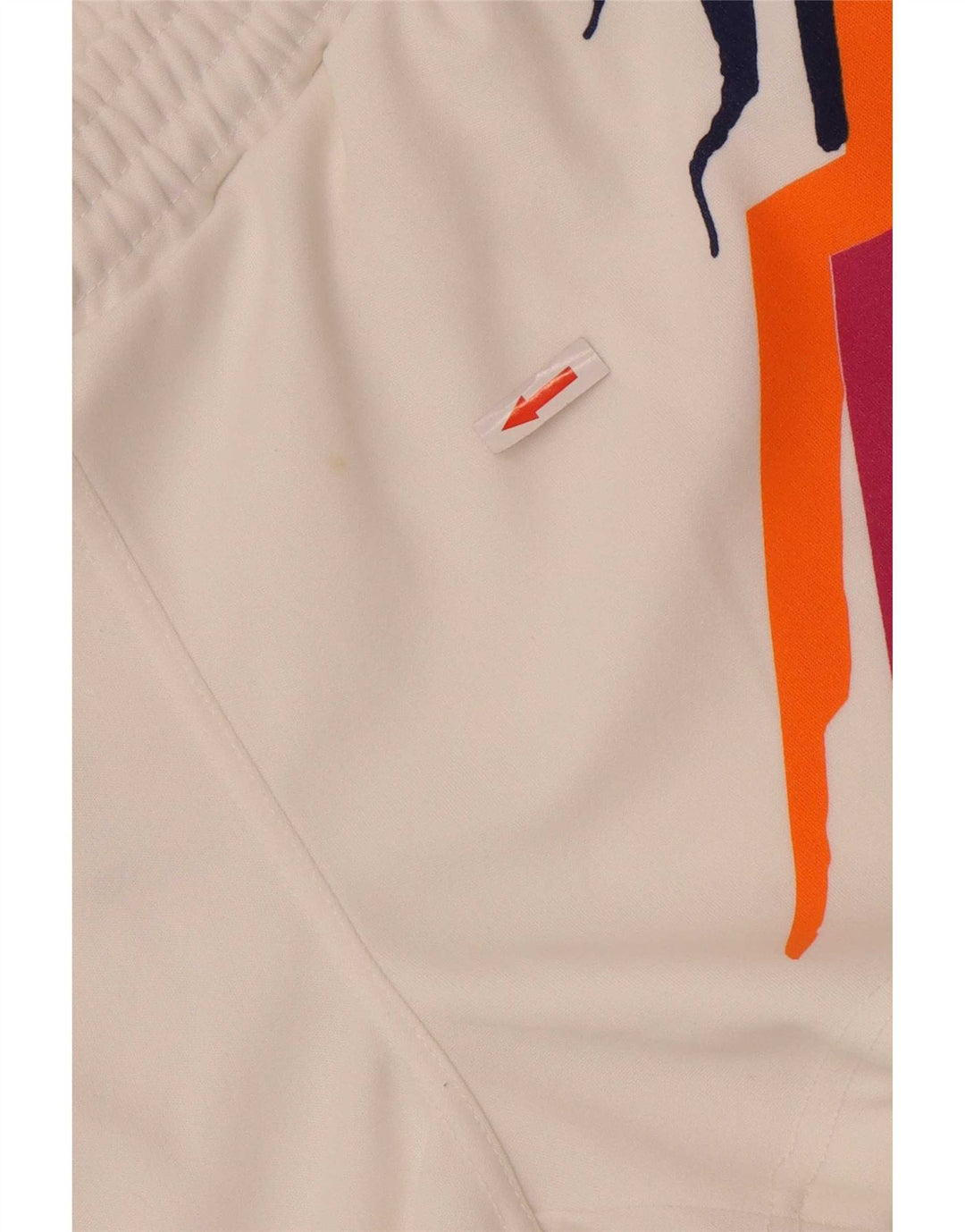 Pantaloncini sportivi da donna Lotto UK 12 Medium White Geometric