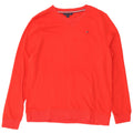 Tommy Hilfiger - Sudadera para mujer, talla 40, color rojo