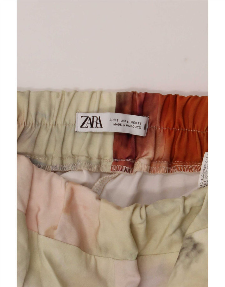 Zara Womens UK kisméretű, sokszínű nyakkendőfesték-poliészter