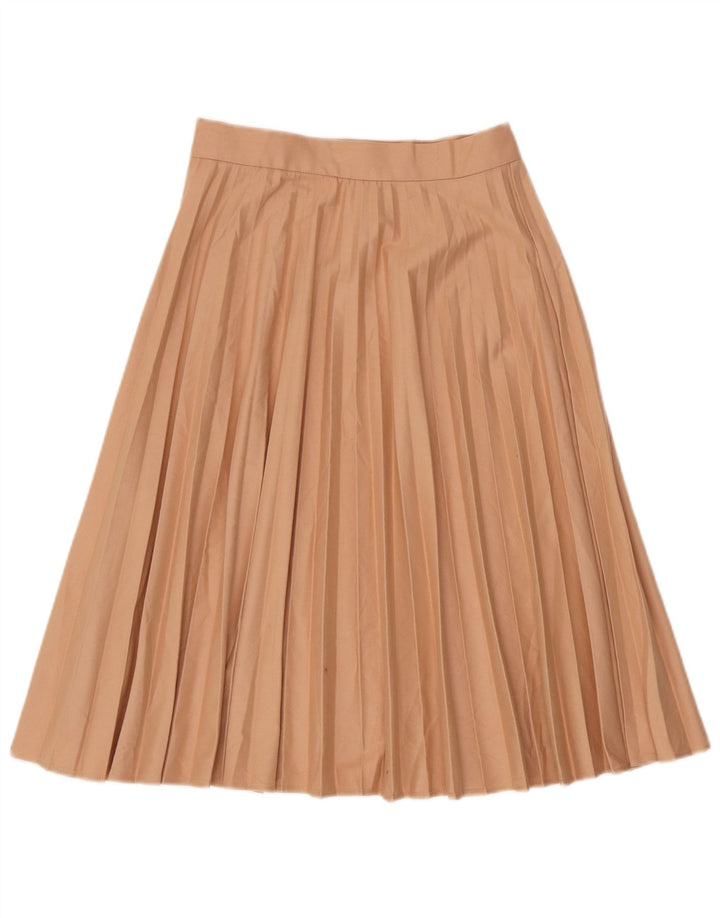 Zara plisseret nederdel til kvinder XS W24 Beige