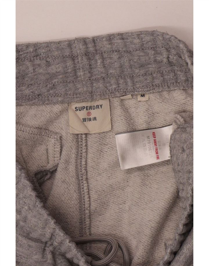 Superdry Pantalon De Survêtement Graphique Joggers Homme Gris Moyen Moucheté