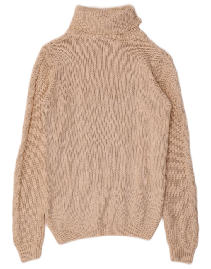Esmara Womens Roll Neck Jumper Sweater UK 14/16 Medium Off White