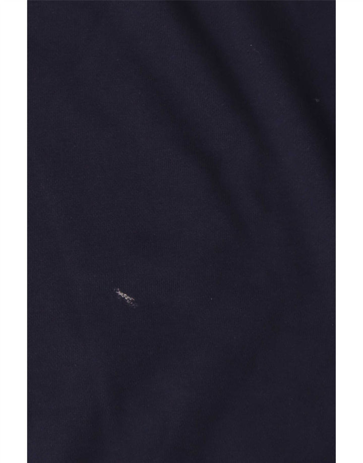 Adidas Sweat-shirt coupe ample pour homme en coton bleu marine moyen