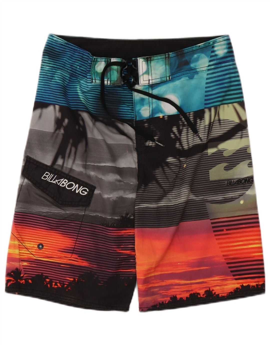 Billabong Herre grafiske svømmeshorts Medium Flerfarvet Stribet