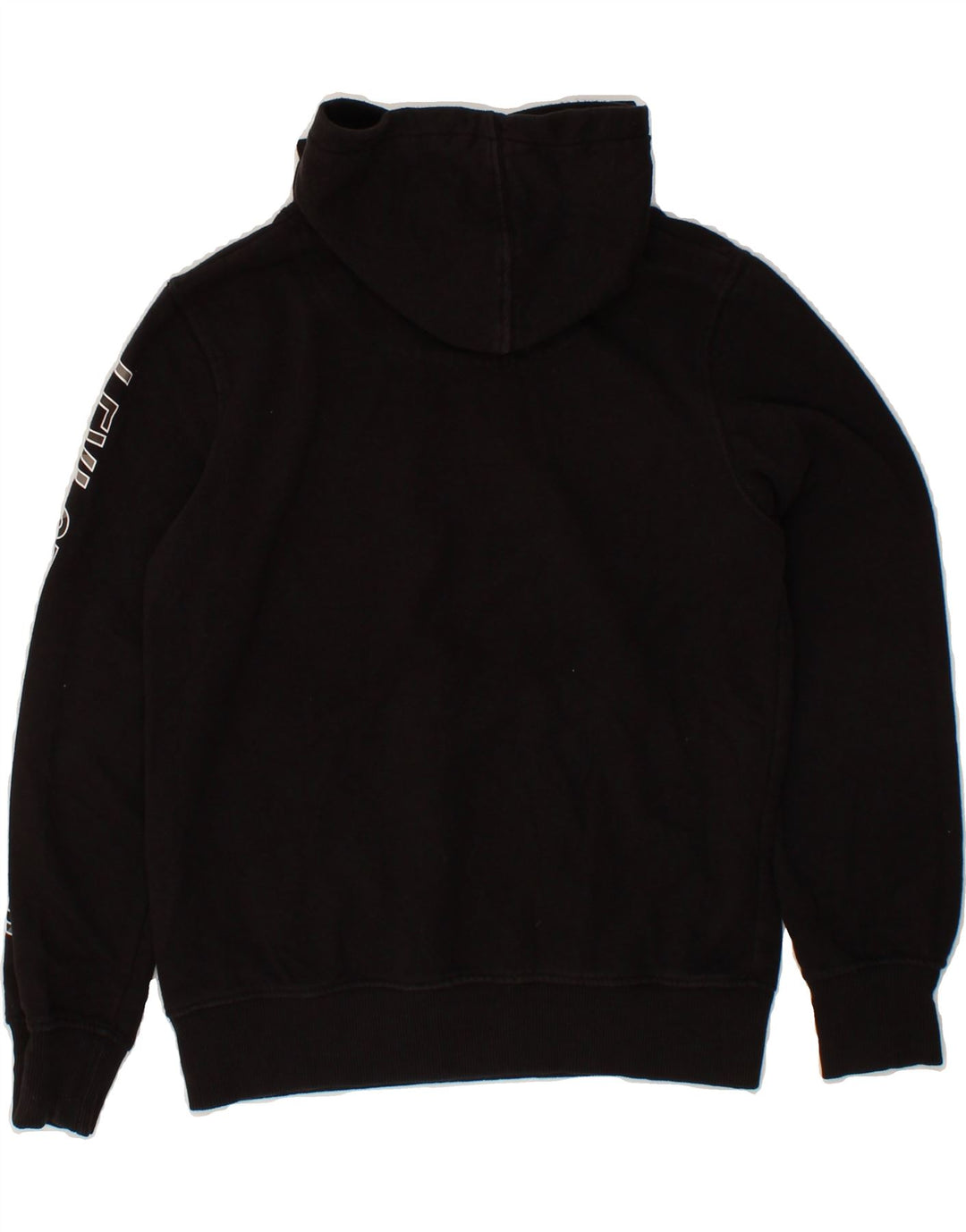LEVI'S Boys Graphic Hoodie Jumper 10-11 Years Black Cotton Vintage Levi's and Second-Hand Levi's from Messina Hembry 