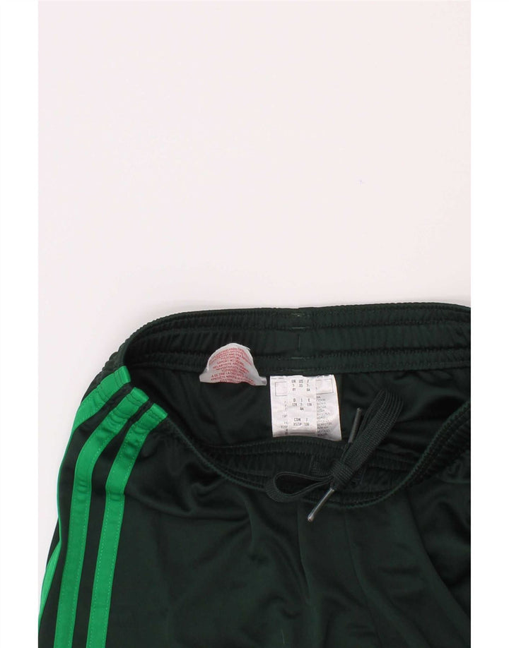 Adidas Boys Boston Celtics Sport Shorts 7-8 Years Green Polyester