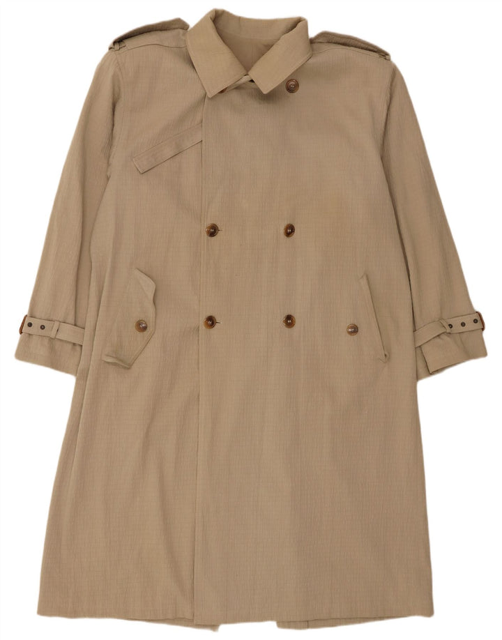Trench-Coat Vintage Homme UK 42 XL Beige