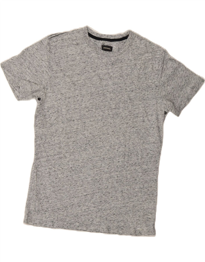 DIESEL Mens T-Shirt Top Small Grey Flecked Cotton Vintage Diesel and Second-Hand Diesel from Messina Hembry 
