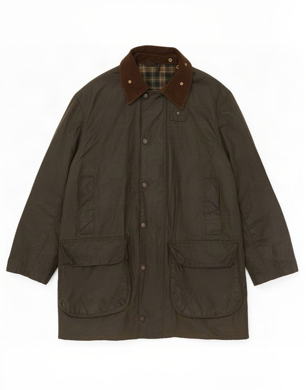 Jachetă pentru bărbați Barbour din bumbac cerat UK 40 mare kaki
