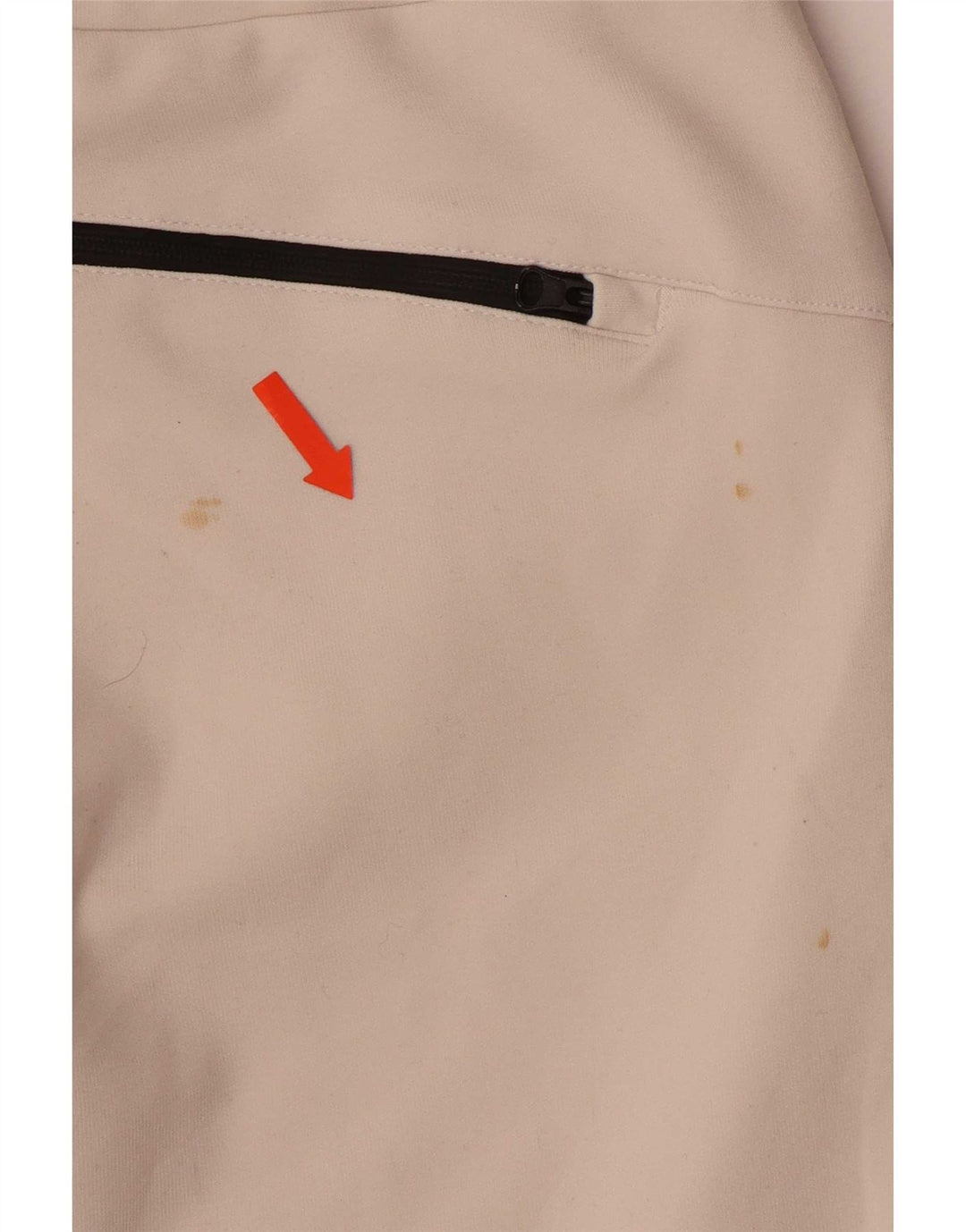 Calça de treino masculina Zara médio branco poliéster
