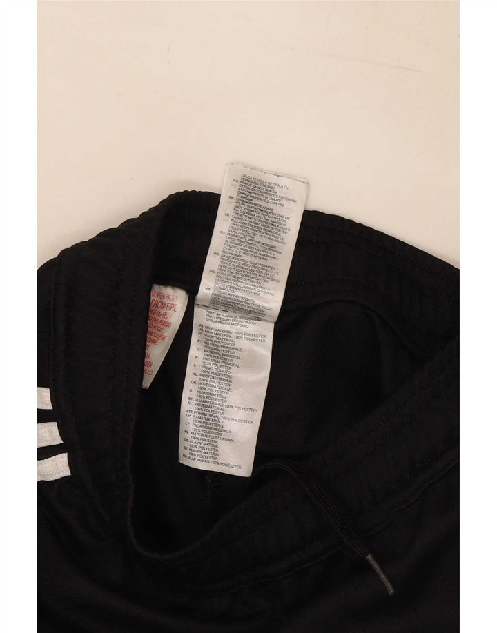 Adidas Boys Climacool Tracksuit Trousers 5-6 Years Black Polyester