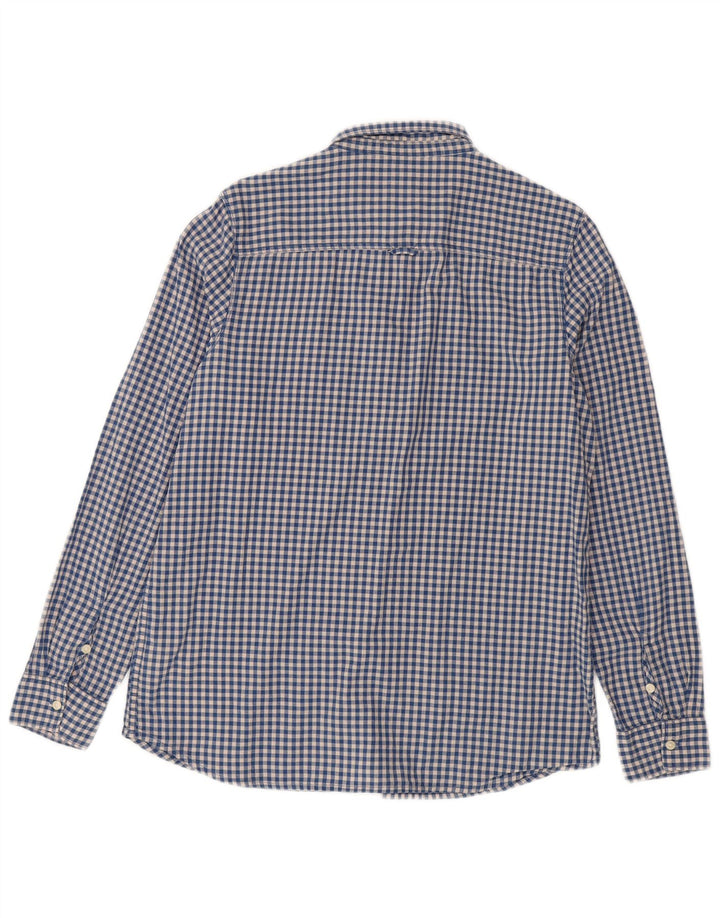 LEE Herreskjorte Stor Blå Gingham Bomuld