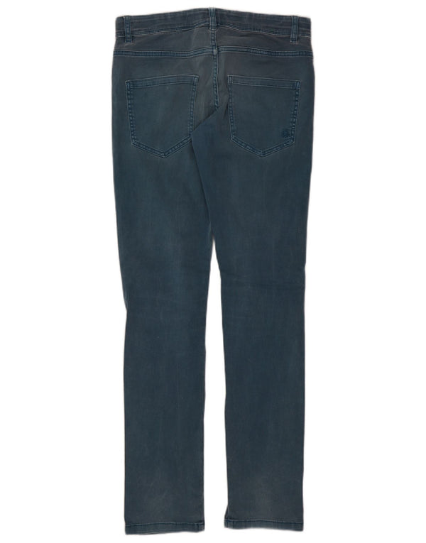 Benetton Boys Slim Jeans 15-16 år W30 L31 Blå