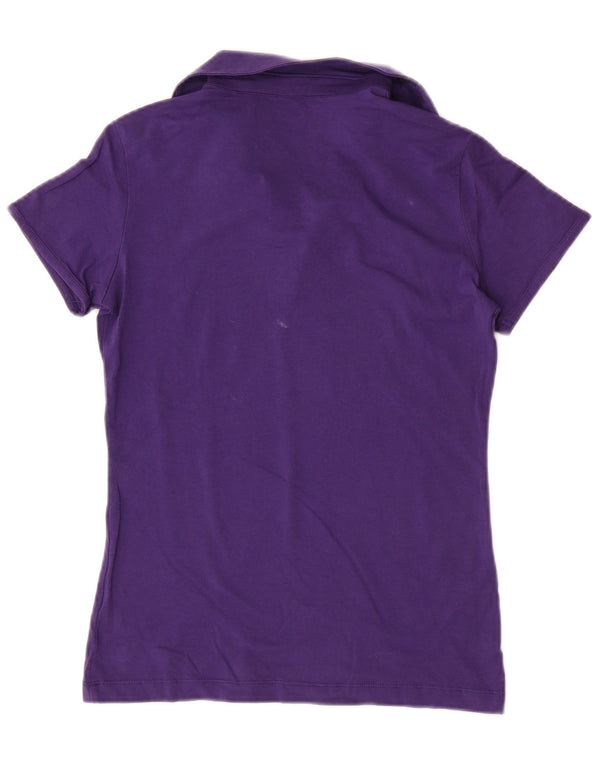 Lotto Polo Femme UK 14 Grand Violet Coton