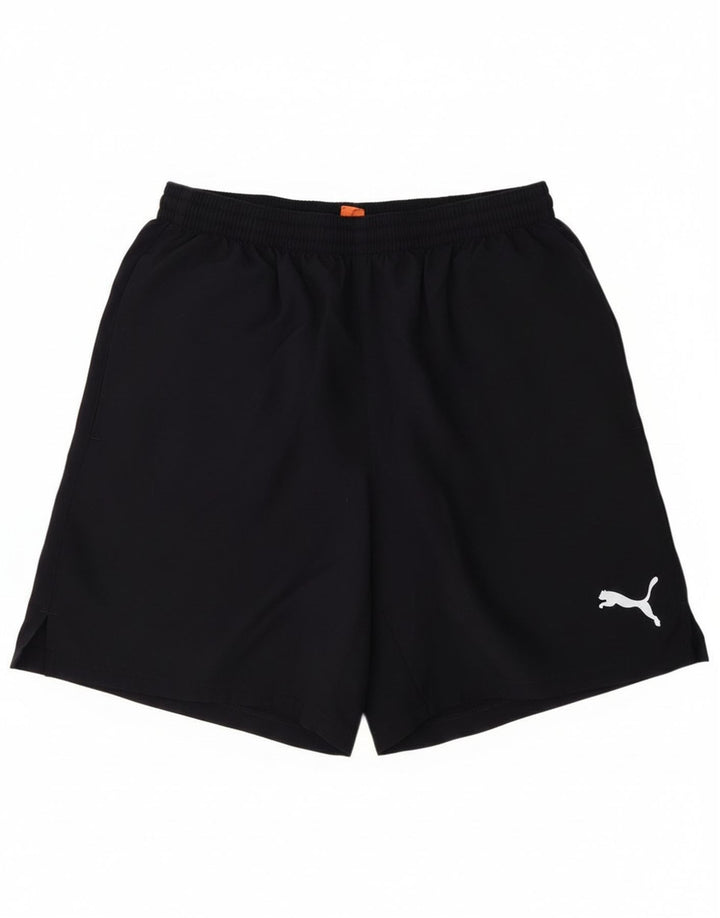 Puma Mens Sport Shorts Medium Navy Blue Polyester