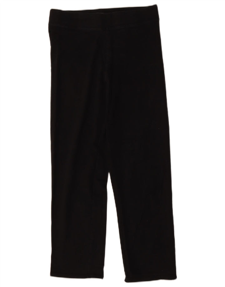 Marks & Spencer Womens Leggings UK 10 Small Black Cotton