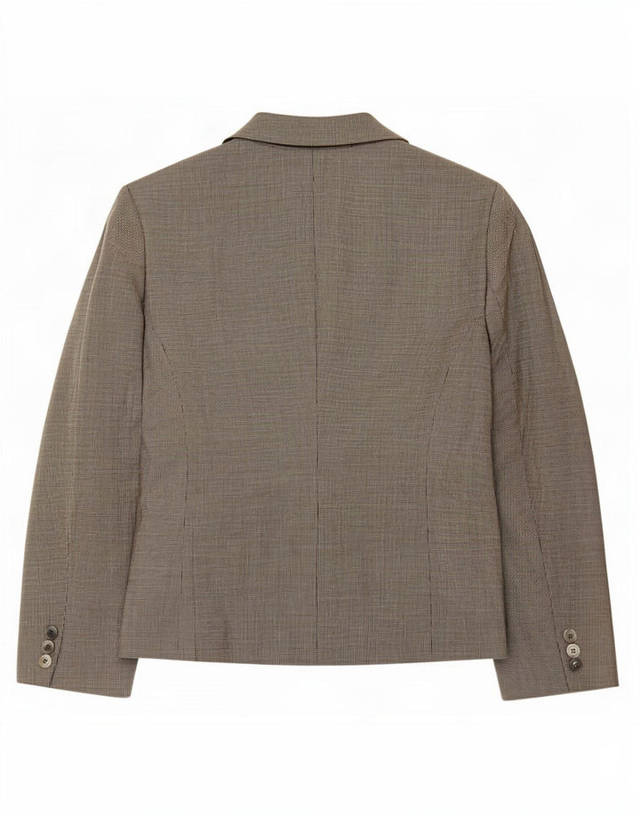 Jachetă pentru femei Marks & Spencer, cu 3 nasturi, UK 16, mare, gri Houndstooth