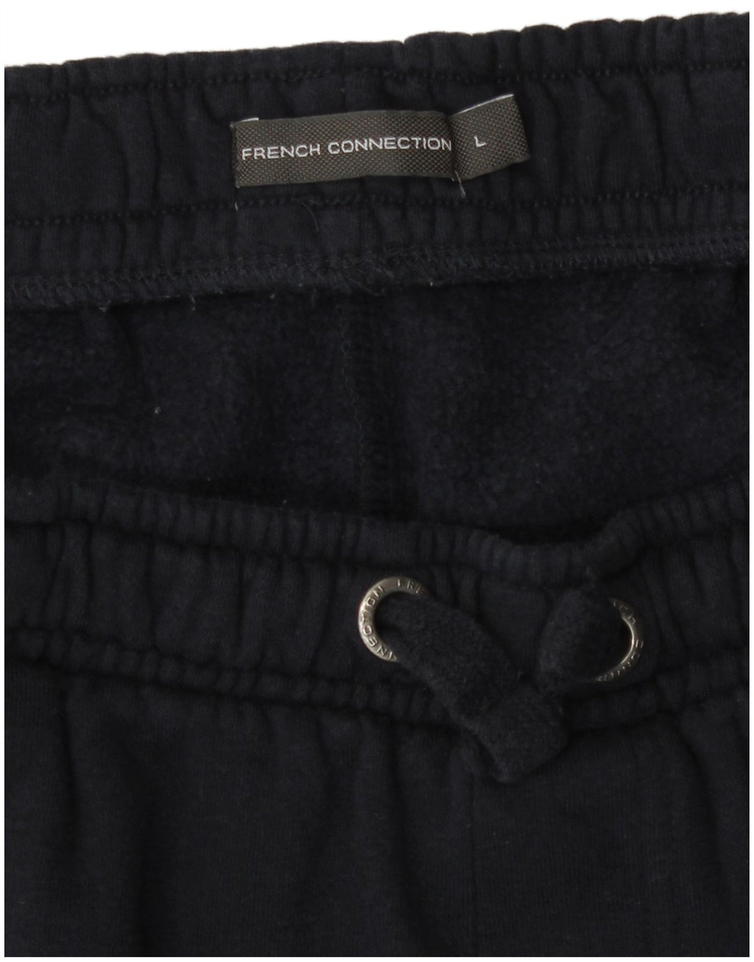 French Connection Mens Sport Shorts Large  Navy Blue Cotton