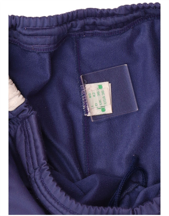 DIADORA Mens Graphic Tracksuit Trousers Large  Blue Colourblock Polyester
