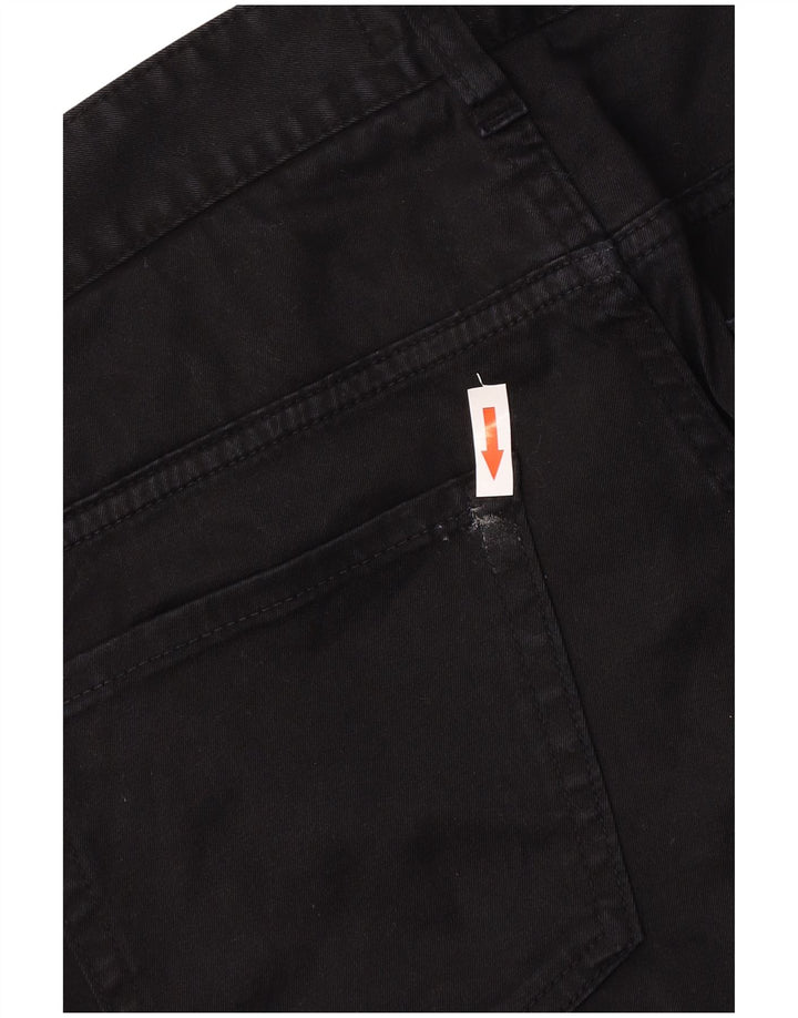 Hugo Boss Mens Slim Jeans W34 L34 Black Cotton