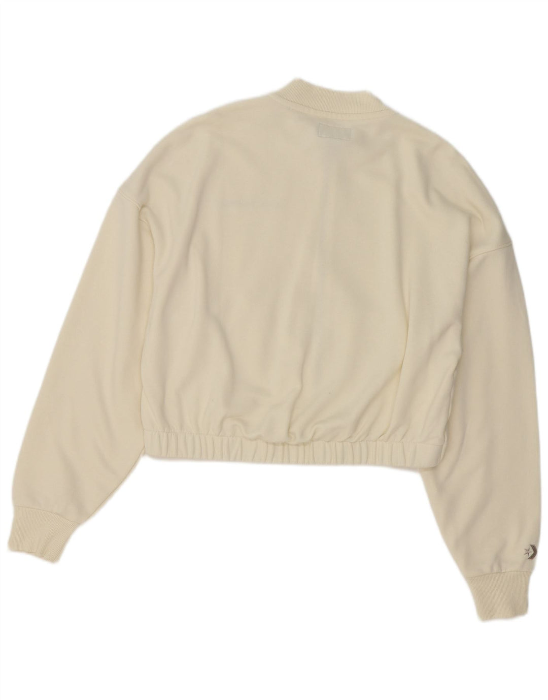 Converse Veste de survêtement pour femme UK 14 Medium Blanc
