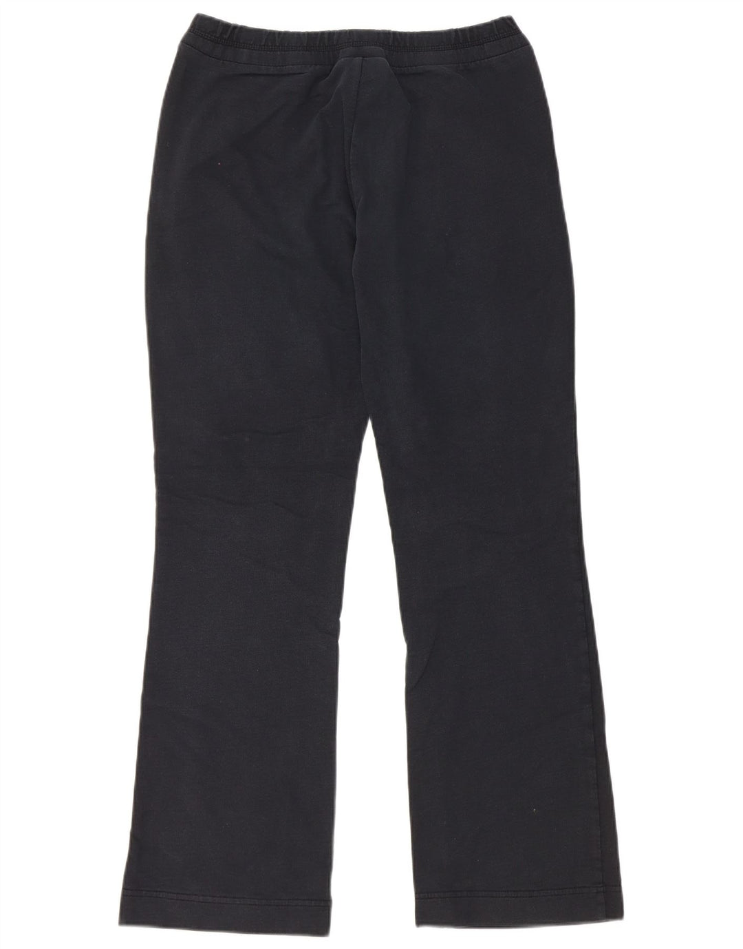 ADIDAS Womens Tracksuit Trousers UK 12 Medium Black Cotton