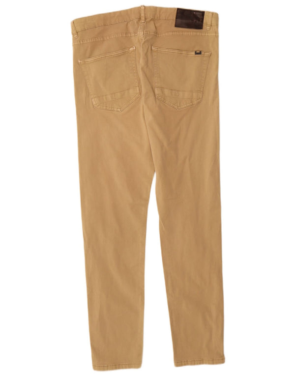Zara Herre Slim Jeans EU 40 Medium W31 L30 Beige