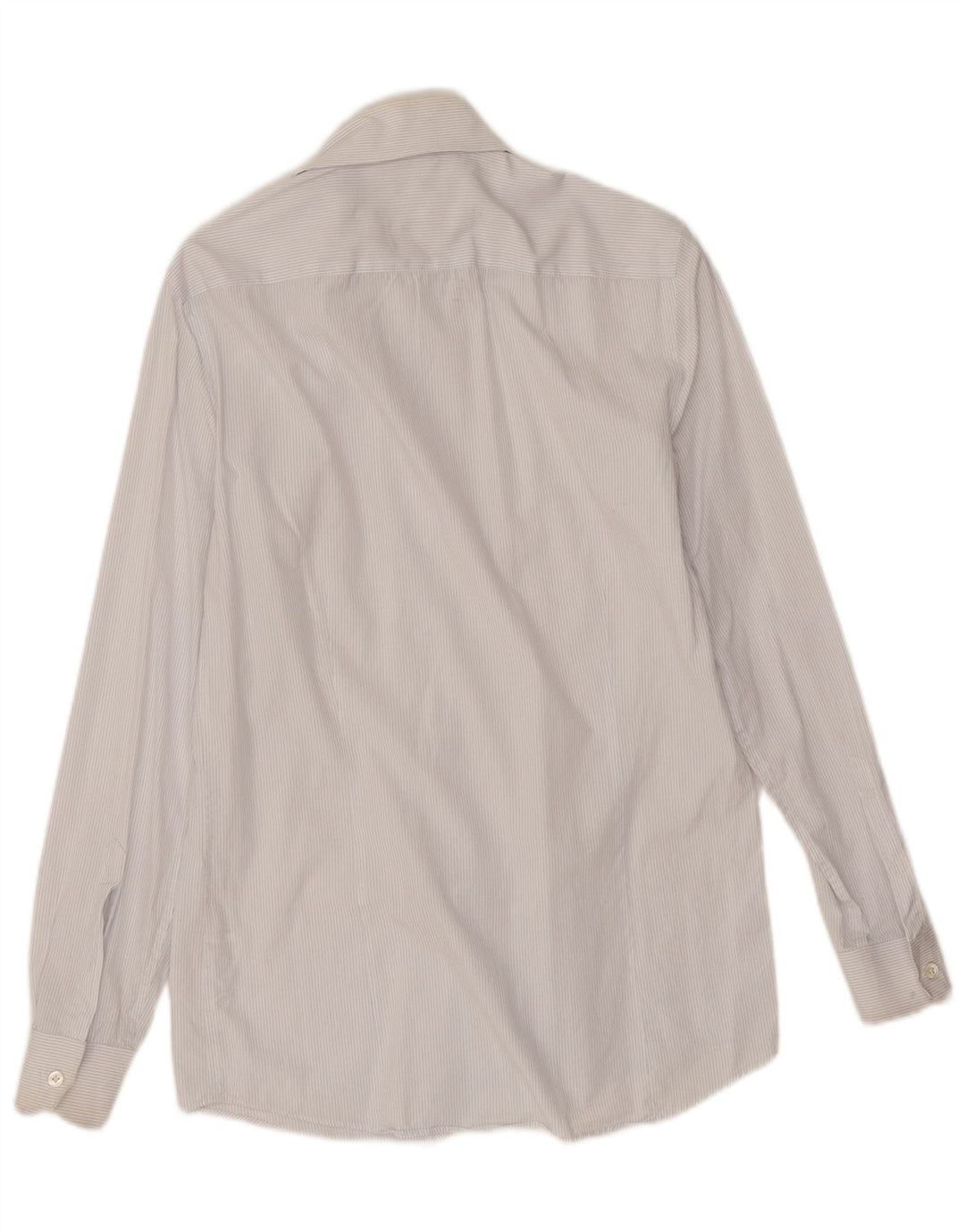 Reiss Mens Regular Fit Shirt Small White Pinstripe Cotton